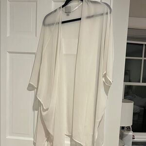 Halogen Cream Swim Coverup